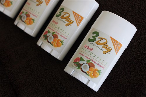 3-DAY All Natural Deodorant - Fragrance:  REFRESH