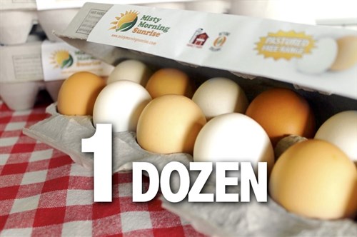 *GMO-FREE 1 Dozen Pastured XL & Jumbo SUPER Eggs