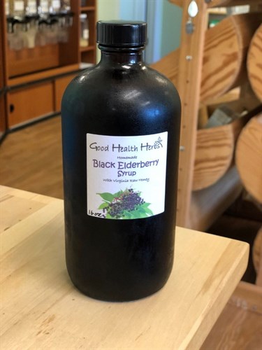Black Elderberry Syrup, Organic