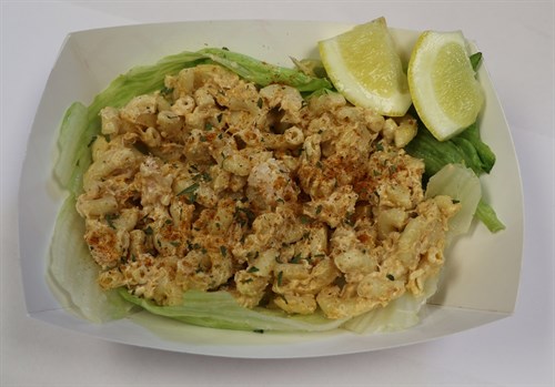 Macaroni Salad With Shrimp & Crab meat