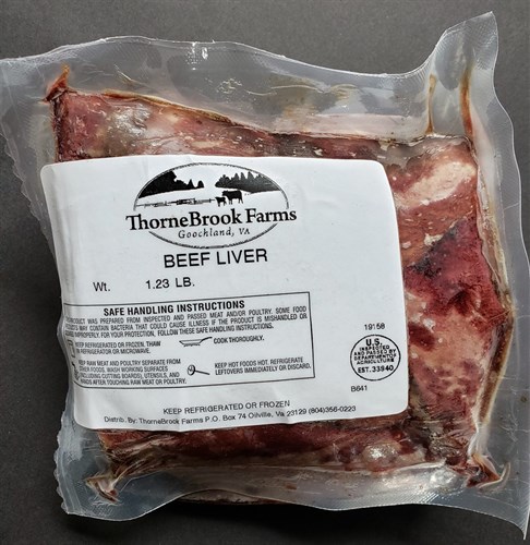 100% Grassfed Beef Liver