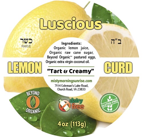 * Luscious Lemon Curd