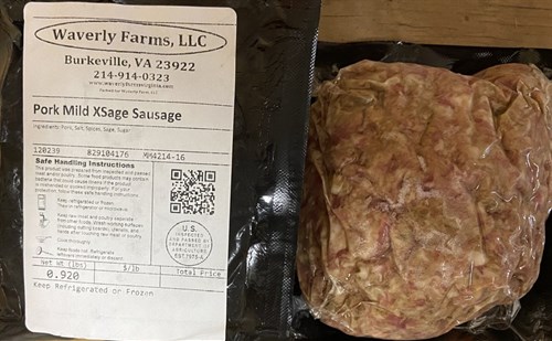 Pork Sausage Mild XSage