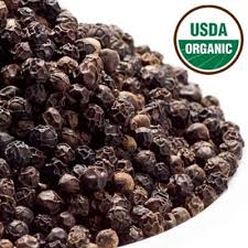 Black Peppercorn, Whole, Organic