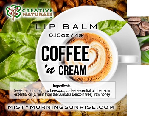 Lip Balm - Coffee 'n Cream