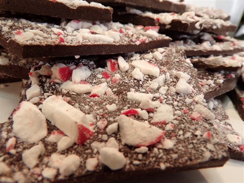 ***Bark-Peppermint (Dark Chocolate)