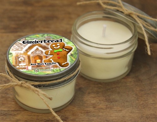 Artisan Crafted "Gingerbread" Natural Candle