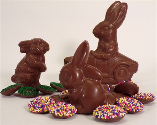 **Easter Bunnies - Solid Milk Chocolate
