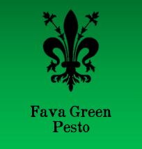 Fava Green and Almond Pesto