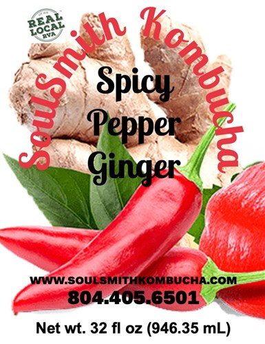 Spicy Pepper Ginger  Kombucha