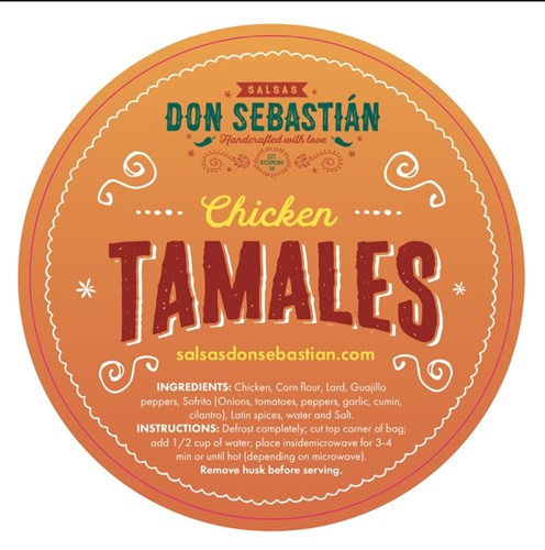 Tamales ( Chicken)