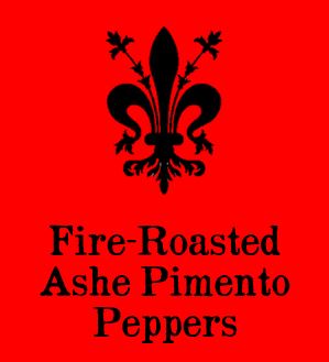Fire-Roasted Ashe Pimento Peppers