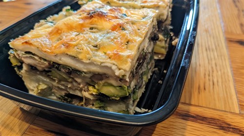 ENTREE-Asparagus Mushroom Lasagna