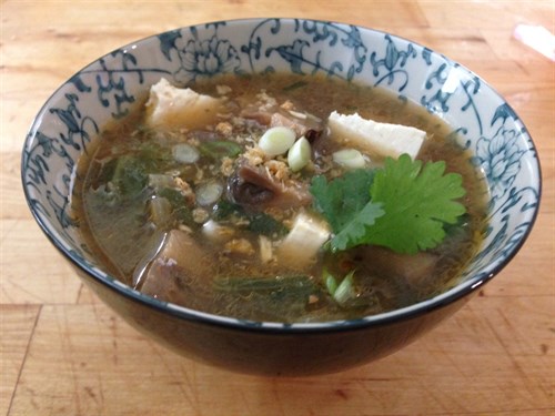 * ON SALE - Bok Choy & Shiitake Soup