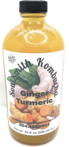 Ginger Turmeric Kombucha