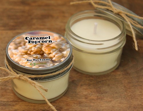 Artisan Crafted ”Caramel Popcorn" Natural Candle