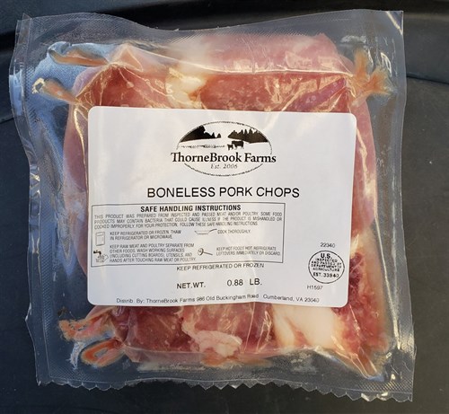 nonGMO Pork Boneless Chops