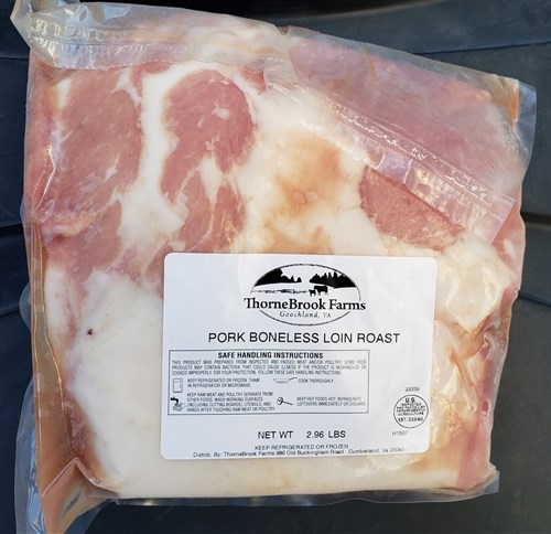 nonGMO Pork Boneless Loin Roast