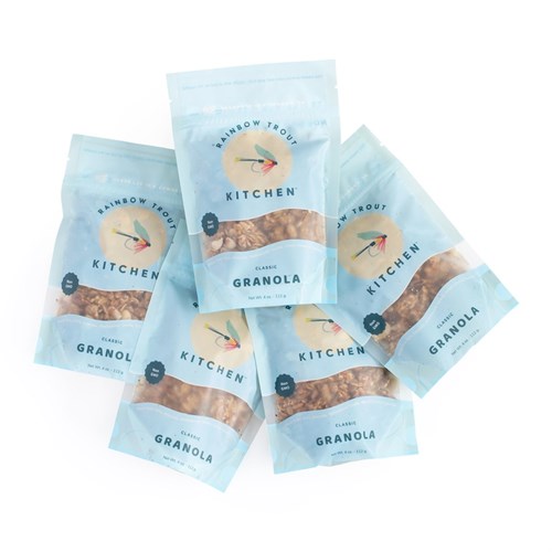 Rainbow Trout Granola Snack Bag