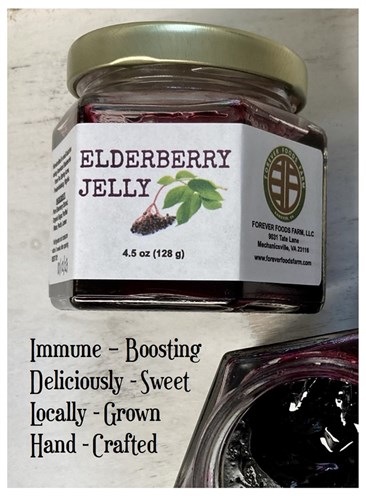 Elderberry Jelly - 4.5 oz