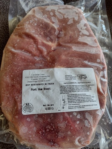 Uncured Ham Roast