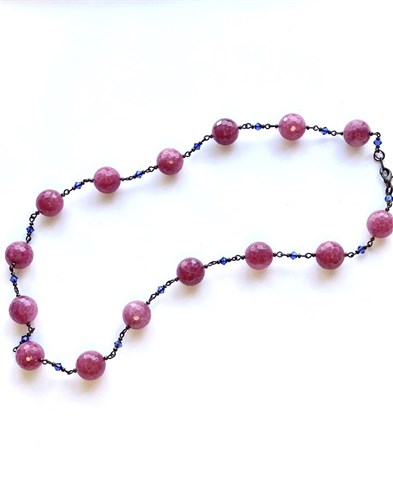 One-Of-A-Kind “Sugar Plum” Handcrafted Necklace