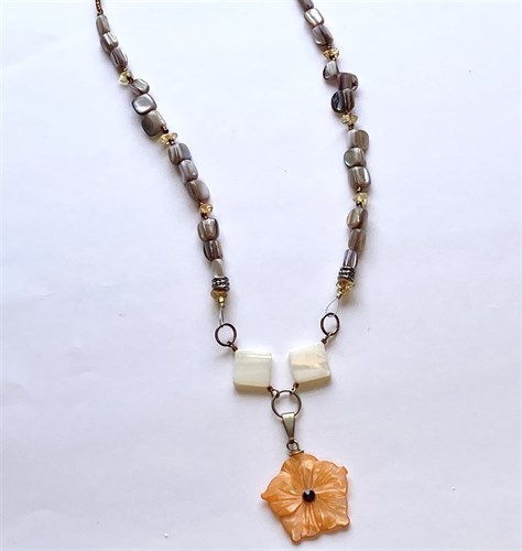 One-Of-A-Kind “Orange Blossom” Jewelry Set