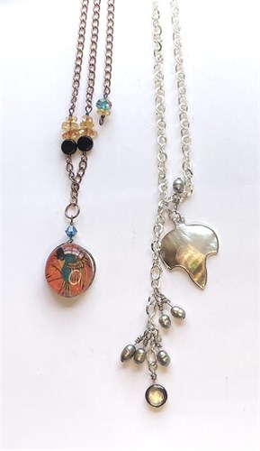 One-Of-A-Kind Set Of Two Necklaces