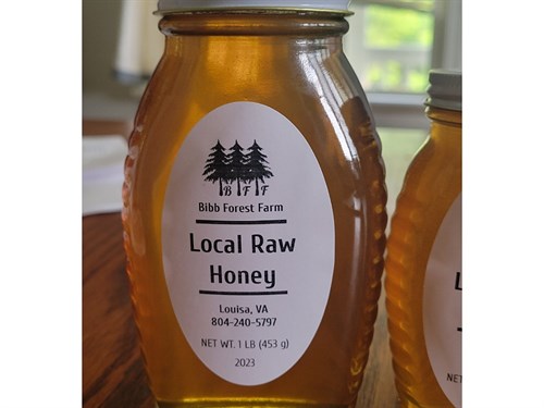 Honey-Local, raw B1