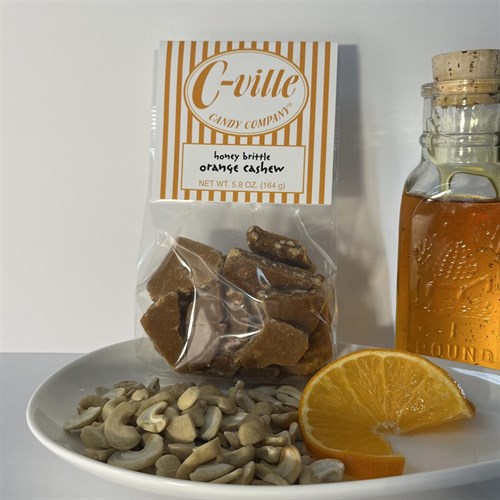 Honey Brittle - Orange Cashew