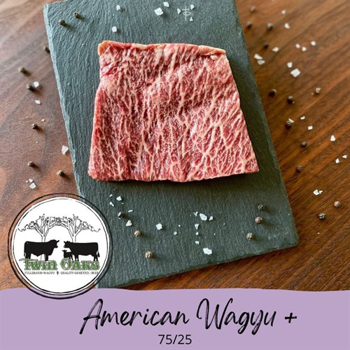 Flat Iron | American Wagyu + [75/25]