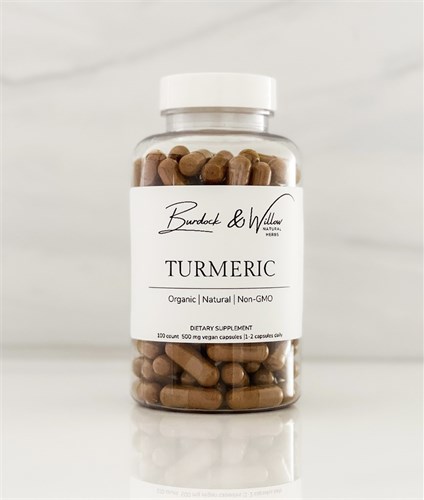 Turmeric Powder - 500mg Vegan Capsules