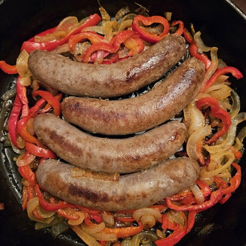 Beef Bratwurst, Sweet Italian