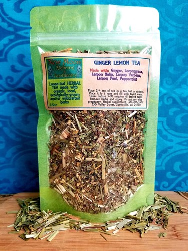 GINGER~LEMON Herbal Tea