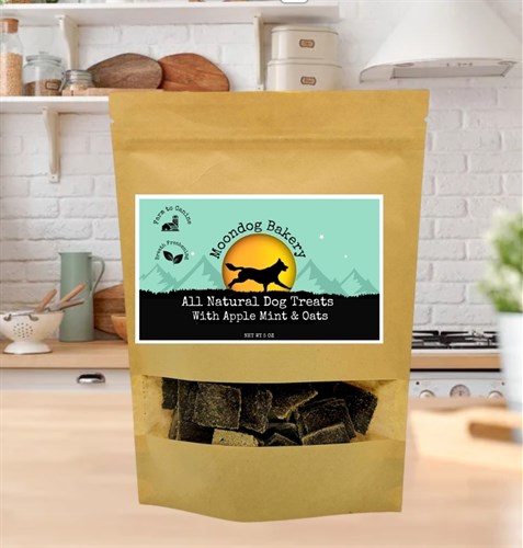 Apple Mint & Oats Dog Treats