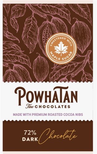 Maple Sugar Sweetened Chocolate Bars