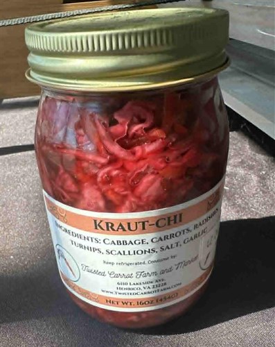 Kraut-Chi (Red Cabbage Kraut)