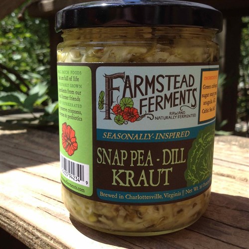 Snap Pea Dill Kraut