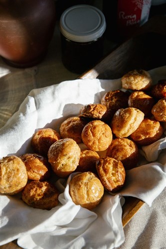 Squash & Sage Gougères