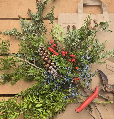 Holiday Greenery Decoration