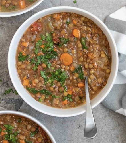 SOUP - Taste of the Mediterranean Hearty Lentil