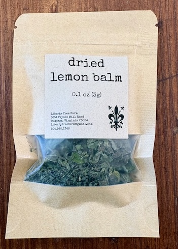 Dried Lemon Balm