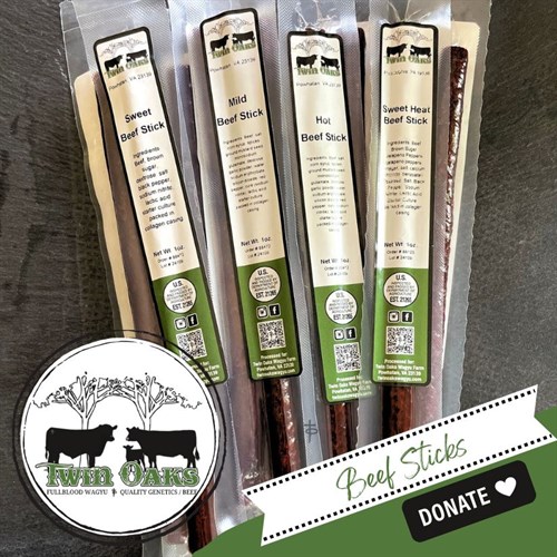 Beef Sticks from Twin Oaks [Wagyu]