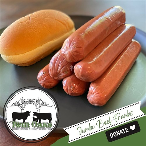 Jumbo Beef Franks from Twin Oaks [Wagyu]