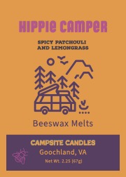 Hippie Camper Wax Melts
