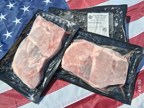 Porterhouse Pork Chops 1 inch thick
