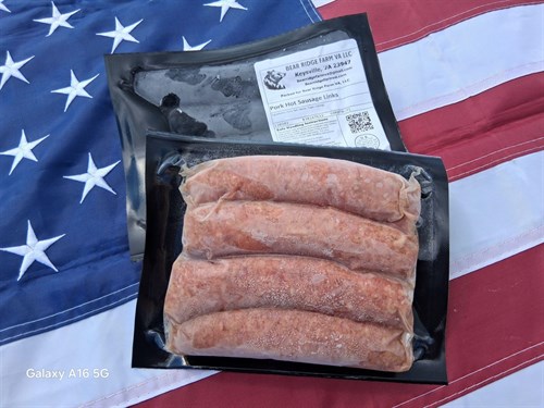 HOT Pork Sausgae Dinner Links