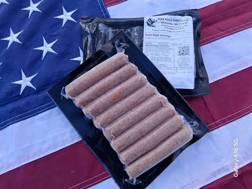 MILD Pork Sausage Breakfast Links