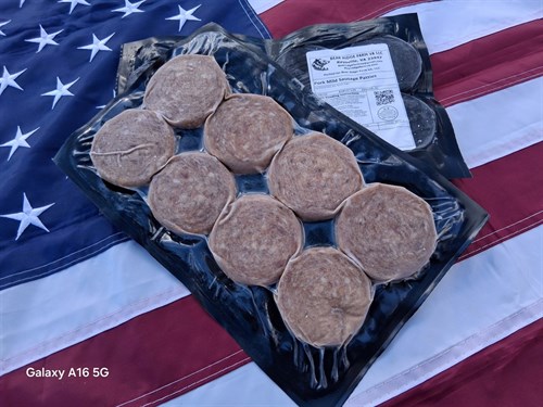 MILD Pork Sausage Breakfast Patties