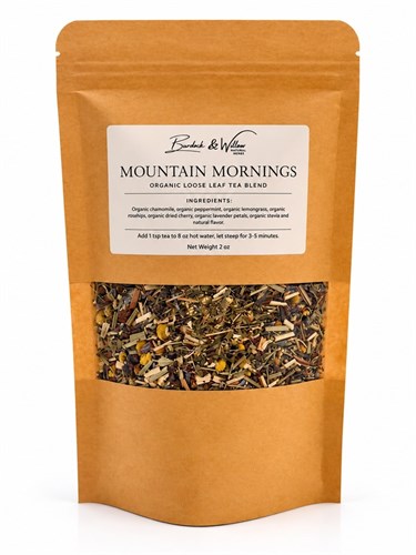Mountain Mornings- Organic Loose Leaf Herbal Tea